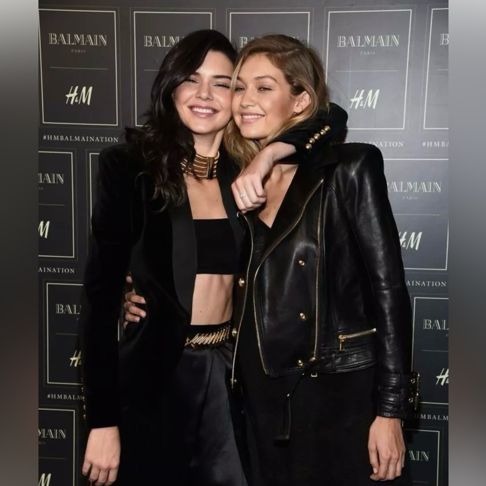 SOLD Balmain Blazer Black Velvet with Satin Lapel - Picture 5 of 5